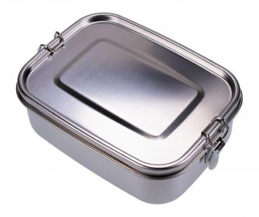 Brotdose/Lunch Box aus Edelstahl - Inhalt: 1200 ml